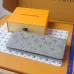 Louis Vuitton AAA+ Long Wallets Monogram Shadow Cowhide leather Grey/Blue #B54374