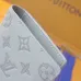Louis Vuitton AAA+ Long Wallets Monogram Shadow Cowhide leather Grey/Blue #B54374