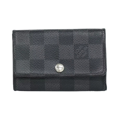 Louis Vuitton AAA+ Wallet 6 key holder in damier graphite #B34865