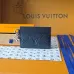 Louis Vuitton Card Holder with Charm – Iridescent Navy Monogram Empreinte Leather (Silver-Tone Hardware) #B58780