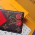 Louis Vuitton M14562 Magnet Card Case - Cherry Pattern Monogram Canvas with MagSafe Compatibility #B59487