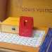 Louis Vuitton M14562 Magnet Card Case - Cherry Pattern Monogram Canvas with MagSafe Compatibility #B59487