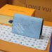 Louis Vuitton M14689 Chip Version Card Holder - Blue/White Pattern (Chip-Enabled) #B59473