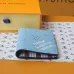 Louis Vuitton M14689 Chip Version Card Holder - Blue/White Pattern (Chip-Enabled) #B59473