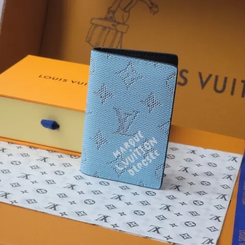 Louis Vuitton M14689 Chip Version Card Holder - Blue/White Pattern (Chip-Enabled) #B59473