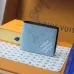 Louis Vuitton M14691 Chip Version Wallet - White/Blue Pattern (Chip-Enabled) #B59472
