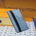 Louis Vuitton M14766 Chip Version Card Holder - Light Blue & White #B59462