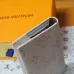 Louis Vuitton M14817 Chip Version Card Holder - White & Light Blue #B59463