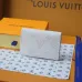 Louis Vuitton M14817 Chip Version Card Holder - White & Light Blue #B59463