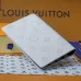 Louis Vuitton M15075 Chip Version Passport Cover - White/Blue Monogram Pattern #B59464