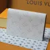Louis Vuitton M15075 Chip Version Passport Cover - White/Blue Monogram Pattern #B59464