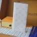 Louis Vuitton M15156 Chip Version Wallet - White/Blue Monogram Pattern #B59465