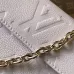 Louis Vuitton M25714 Wallet On Chain Ivy - Monogram Empreinte Leather (White) with Microchip #B60509