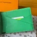 Louis Vuitton M25998 Green Short Wallet - Authentic Original Design #B59490