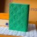 Louis Vuitton M25998 Original Version Passport Holder - Green, Protective Design #B59485