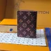 Louis Vuitton M27612 Vertical Compact Wallet - Monogram Coated Canvas (Multiple Colors Available) #B60513