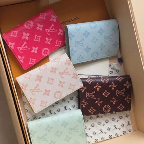 Louis Vuitton M27612 Vertical Compact Wallet - Monogram Coated Canvas (Multiple Colors Available) #B60513