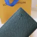 Louis Vuitton M81550 Original Version Card Holder - Taiga Leather, Classic Compact Design (Size: 8x11x1cm) #B59476