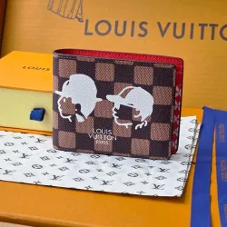 Louis Vuitton N40777 Collaborative Short Wallet - Chip Version #B59474 Louis Vuitton N40777 Collaborative Short Wallet - Chip Version #B59474