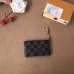 Louis Vuitton Wallets Key Pouch Black/Brown #973911