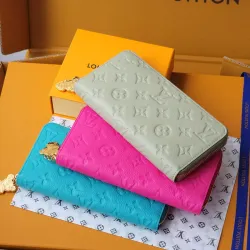  Wallets Zippy Vertical Wallet Monogram Taurillon Leather #B50798
