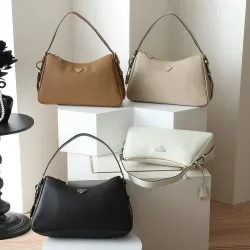 Black Prada Re-edition Saffiano Leather Mini Bag size:39×24×12cm #B53871