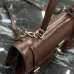 Dark Brown Medium leather handbag #B51545
