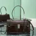 Dark Brown Medium leather handbag #B51545