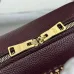 Prada 1BC145 Small Shoulder Bag - Burgundy Textured Leather Top Version with Adjustable Logo Straps #B59499