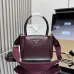 Prada 1BC145 Small Shoulder Bag - Burgundy Textured Leather Top Version with Adjustable Logo Straps #B59499