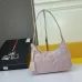 Prada AAA+ Hobo handbags Cowhide moon shaped bag #999931370