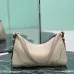 Prada Aimee Hobo Shoulder Bag (1BC280) - Travel-Inspired Bobo Silhouette, Textured Leather, 36×20×11cm #B59976