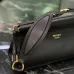 Prada Black Leather Shoulder Bag 1BC262 #B55653