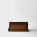 Prada Black Leather Shoulder Bag 1BC262 #B55653