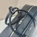 Prada Briefcase Attache case Business Bag Leather Navy #B50878