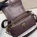 Prada Brown Leather Crossbody Bag 1BD394 #B55656