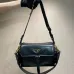 Prada Brown Leather Crossbody Bag 1BD394 #B55656