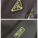 Prada Brown Leather Crossbody Bag 1BD394 #B55656