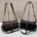 Prada Brown Leather Crossbody Bag 1BD394 #B55656