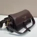 Prada Brown Leather Crossbody Bag 1BD394 #B55656