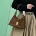 Prada Brown Suede Handbag 1BG580  #B55240