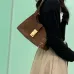 Prada Brown Suede Handbag 1BG580  #B55240