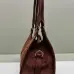 Prada Brown Suede Handbag 1BG580  #B55240