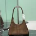 Prada Brown Suede Handbag 1BG580  #B55240