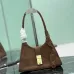 Prada Brown Suede Handbag 1BG580  #B55240