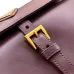 Prada Cahier Messenger Bag (2 Colors) – Burgundy/Black Leather with Gold-Tone Triangle Logo & Buckle Hardware #B59175