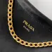 Prada Cleo Shoulder Bag (4 Colors) – Brown/Navy/Black/White Saffiano Leather with Gold-Tone Chain Strap #B59172