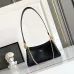 Prada Cleo Shoulder Bag (4 Colors) – Brown/Navy/Black/White Saffiano Leather with Gold-Tone Chain Strap #B59172