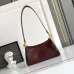 Prada Cleo Shoulder Bag (4 Colors) – Brown/Navy/Black/White Saffiano Leather with Gold-Tone Chain Strap #B59172