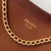 Prada Cleo Shoulder Bag (4 Colors) – Brown/Navy/Black/White Saffiano Leather with Gold-Tone Chain Strap #B59172